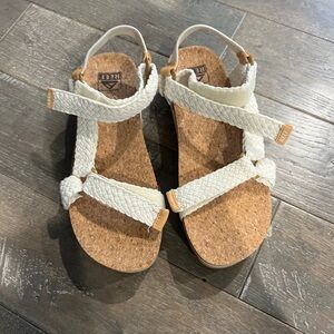 Keen Cream Braided Sandals